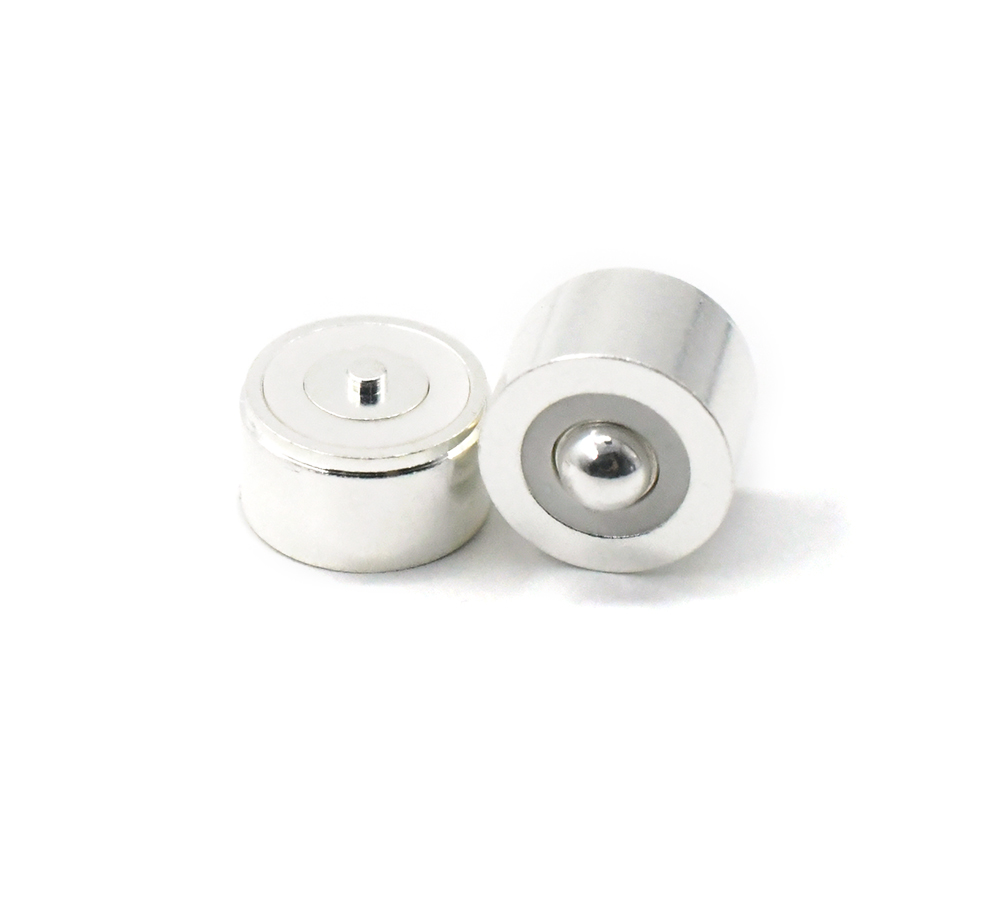 Hair dryer pogo pin male and female seat