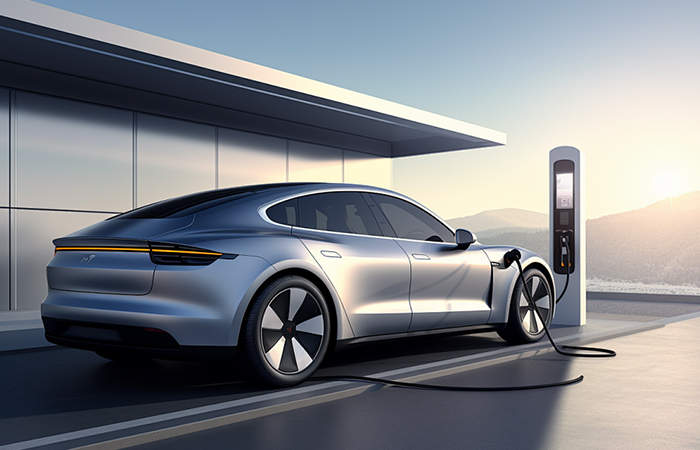 Installation process of home electric vehicle charging pile
