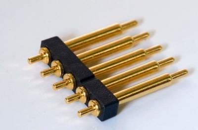 DIP Through - Hole Mounted Pogopin with Tail