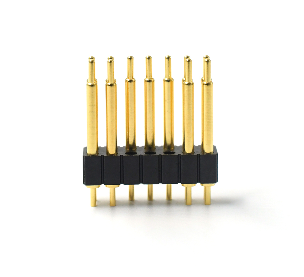 Single-Pin Spring Pogo Pins for Smart Wearables